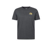 Mountain Warehouse Mens Crest Organic T-Shirt - Charcoal - Charcoal - L - 100% Mixed