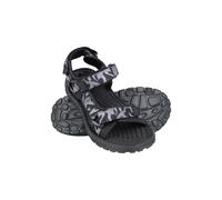 Mountain Warehouse Mens Crete Camo Sandals - Dark Grey - 12 UK - Dark Grey - 100% Mixed