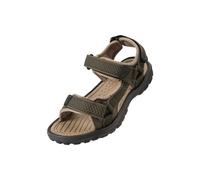 Mountain Warehouse Mens Crete Sandals - Khaki - 10 UK - Khaki - 70% Synthetic/10% Phylon/10% Neoprene/10% Foam