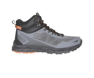 Mountain Warehouse Mens Crusade Leather Waterproof Walking Boots - Black - 9 UK - Black - 100% Mixed
