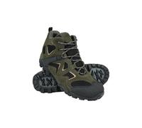 Mountain Warehouse Curlew Mens Waterproof Low Profile Walking Boots - IsoDry Shoes with EVA Cushioning - Spring, Summer Hiking, Trekking, Outdoors Khaki Adult Shoe Size 10