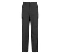 Mountain Warehouse Delta Mens Cargo Stretch Trousers - Short Length - Black - Black - Size: W38