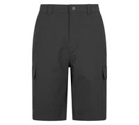Mountain Warehouse Mens Delta Stretch Cargo Shorts - Black - Black - 42R