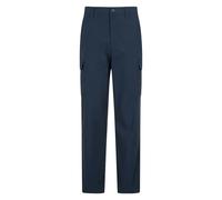Mountain Warehouse Mens Delta Stretch Cargo Trousers - Navy - Navy - 38S - 95% Polyamide/5% Elastane
