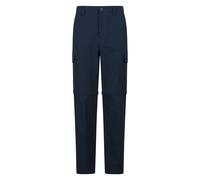 Mountain Warehouse Mens Delta Stretch Zip-Off Regular Cargo Trousers (Navy) - Size 38 Regular
