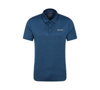 Mountain Warehouse Mens Deuce IsoCool Polo Shirt - Dark Blue - Dark Blue - S
