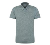 Mountain Warehouse Mens Deuce IsoCool Polo Shirt - Dark Grey - XL - Dark Grey - 92% Polyester/8% Elastane