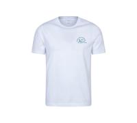 Mountain Warehouse Mens Devon Graphic Short-Sleeved T-Shirt - White - M - White