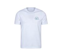 Mountain Warehouse Mens Devon Graphic Short-Sleeved T-Shirt - White - XL - White