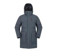 Mountain Warehouse Mens Digby Long Padded Parka - Navy - Navy - S - 100% Polyester