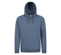 Mountain Warehouse Mens Dorset Plain Hoodie - Blue - Blue - 3XL