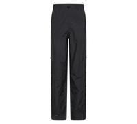 Mountain Warehouse Mens Downpour Waterproof Trousers - Black - 4XL L - Black - 100% Ripstop