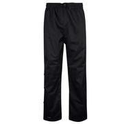 Mountain Warehouse Mens Downpour Waterproof Trousers - Black - Black - XL S