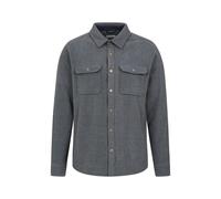 Mountain Warehouse Mens Dresden Melange Shirt - Dark Grey - XXS - Dark Grey