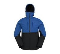 Mountain Warehouse Mens Elements Windproof Soft Shell Jacket - Blue - XL - Blue