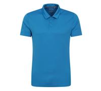 Mountain Warehouse Mens Endurance IsoCool Polo Shirt - Blue - Blue - 3XL - 100% Polyester