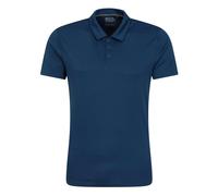 Mountain Warehouse Mens Endurance IsoCool Polo Shirt - Dark Blue - Dark Blue - 4XL - 100% Polyester