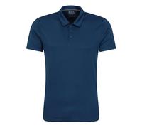 Mountain Warehouse Mens Endurance IsoCool Polo Shirt - Dark Blue - Dark Blue - S