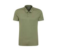 Mountain Warehouse Mens Endurance IsoCool Polo Shirt - Khaki Green - Khaki Green - M - 100% Polyester