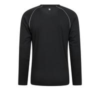 Mountain Warehouse Mens Endurance Long-Sleeved T-Shirt - Jet Black - Jet Black - 4XL