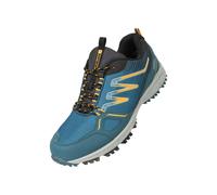 Mountain Warehouse Mens Enhance Trail Waterproof Running Trainers - Mustard - 8 UK - Mustard - 50% Mesh/30% Synthetic/20% EVA