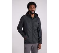 Mountain Warehouse Exodus Mens Softshell Jacket Dark Khaki (Printed) XS