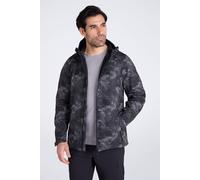 Mountain Warehouse Mens Exodus Printed Softshell Jacket Windproof Outdoor Coat