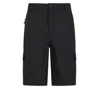 Mountain Warehouse Mens Explore Cargo Shorts - Black - Black - 42R