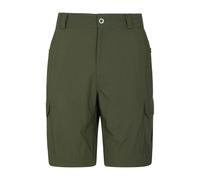 Mountain Warehouse Mens Explore Cargo Shorts - Green - 40R - Green - 100% Nylon