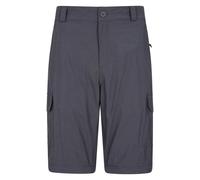 Mountain Warehouse Mens Explore Cargo Shorts - Grey - 28R - Grey - 100% Nylon