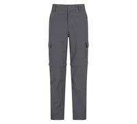 Mountain Warehouse Mens Explore Convertible Trousers (Grey) - Size 34 Regular