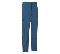 Mountain Warehouse Mens Explore Trousers - Blue - Blue - 38R - 80% Polyester/20% Nylon