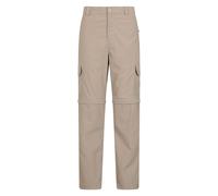 Mountain Warehouse Mens Explore Zip-Off Trousers (Beige) - Size 42 Short