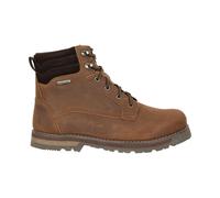 Mountain Warehouse Mens Extreme Makalu Leather Waterproof Walking Boots - Brown - 9 UK - Brown - 40% Leather/30% Textile/30% Synthetic