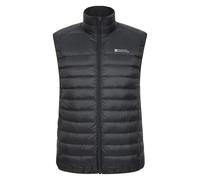 Mountain Warehouse Mens Featherweight II Gilet - Black - XXS - Black - 100% Polyamide