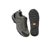 Mountain Warehouse Mens Field Extreme Suede Waterproof Walking Shoes - Stone - Stone - 10 UK