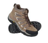Mountain Warehouse Mens Field Extreme Suede Wide Walking Boots - Brown - 10.5 UK - Brown