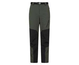Mountain Warehouse Mens Forest Fleece Lined Regular Winter Trousers - Green - Green - 34R - 90% Polyamide/10% Elastane