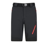 Mountain Warehouse Mens Forest Shorts - Black - 30R - Black - 90% Polyamide/10% Elastane