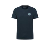 Mountain Warehouse Mens Fort William Tree Ring Organic T-Shirt - Dark Blue - S - Dark Blue - 100% Organic Cotton