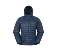Mountain Warehouse Mens Frost Shield Lightweight Padded Jacket - Navy - 3XL - Navy - 100% Mixed