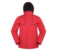Mountain Warehouse Mens Galactic III Extreme Ski Jacket - Red - XXL - Red - 94% Polyester/6% Elastane