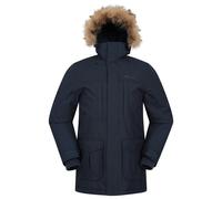 Mountain Warehouse Mens Gorge II Long Jacket - Navy - XS - Navy