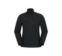 Mountain Warehouse Mens Grasmere Soft Shell Jacket - Black - 3XL - Black