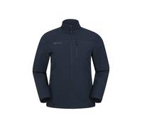 Mountain Warehouse Mens Grasmere Soft Shell Jacket - Dark Blue - XS - Dark Blue