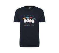 Mountain Warehouse Mens Great British Weather T-Shirt - Navy - M - Navy