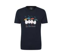 Mountain Warehouse Mens Great British Weather T-Shirt - Navy - S - Navy