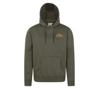Mountain Warehouse Men's Grid Graphic Hoodie Cotton Casual Warm Indoors Jumper