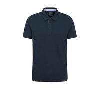 Mountain Warehouse Mens Hasst II Organic Polo Shirt - Navy - S - Navy - 100% Cotton