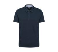 Mountain Warehouse Mens Hasst II Organic Polo Shirt - Navy - XXL - Navy - 100% Cotton